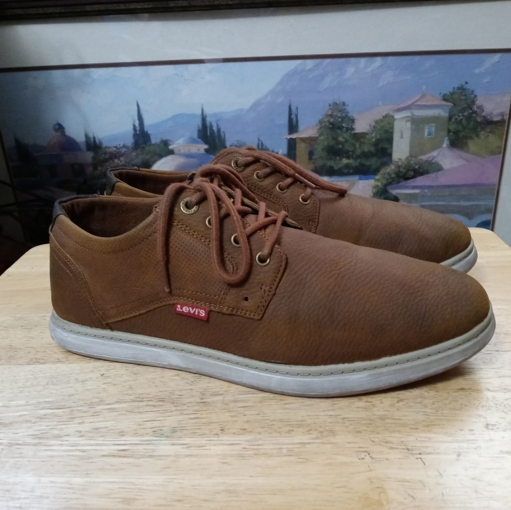 Levi's Mens Arnold Tumbled WX C Casual Vegan Synthetic Leather Sneaker Shoe.🚢 - Picture 12 of 14